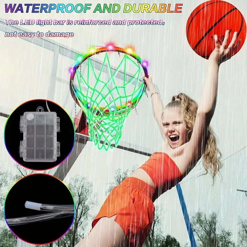 Light Up Basketball Rim 16 Color