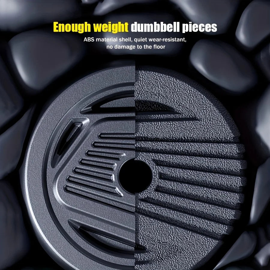 4-in-1 Adjustable Weight Dumbbell Set 22lb– Multi-Function