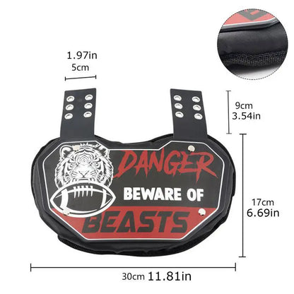 Football Back Plate Professional Protector