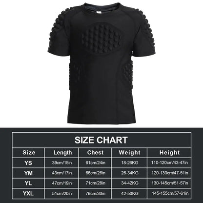 Youth Boys Football Rib Protector