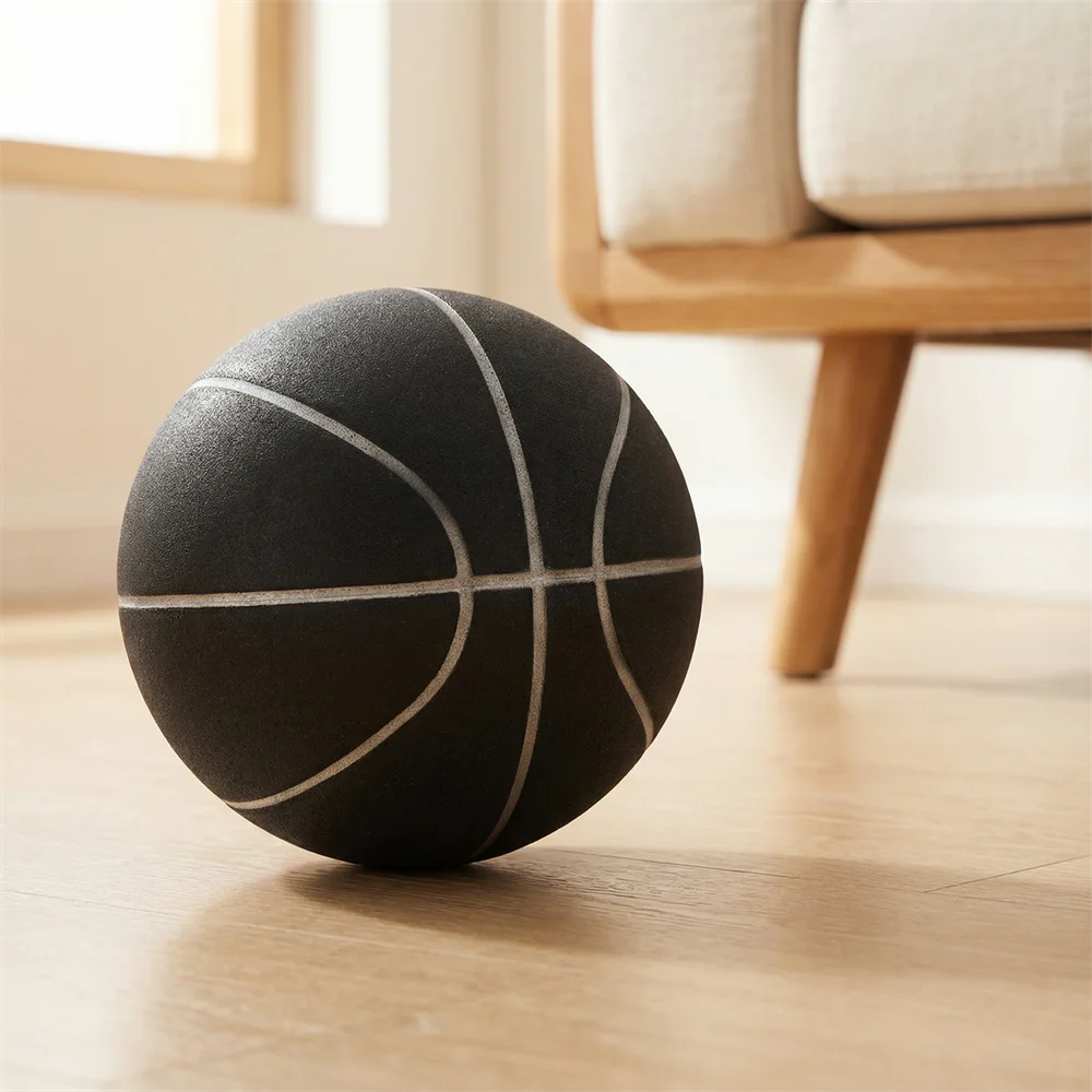 Silent Foam Basketball Size 3/5/7 Indoor Mute Training Ball with Noise-Free Bounce Fast Shipping Boy and Girl Birthday Gift