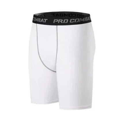 Men's Sports Leggings, Bottoming Shorts, Quick-drying Stretch Fitness, Running, Track and Field, Basketball Training, Compressio