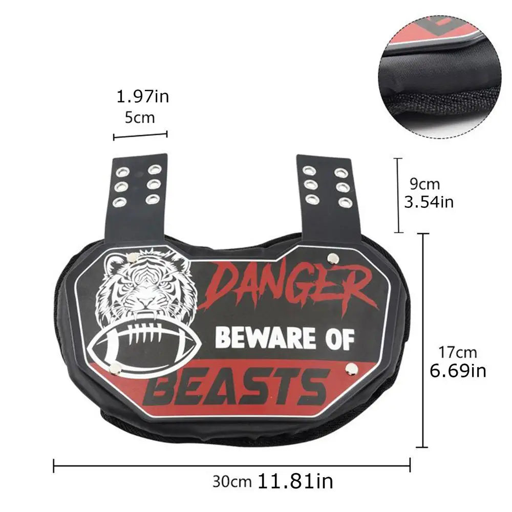 Football Back Plate Professional Protector