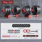 4-in-1 Adjustable Weight Dumbbell Set 22lb– Multi-Function