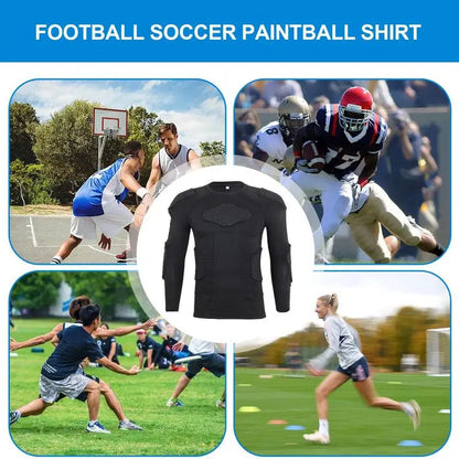 Football Undershirt Chest Rib Guards