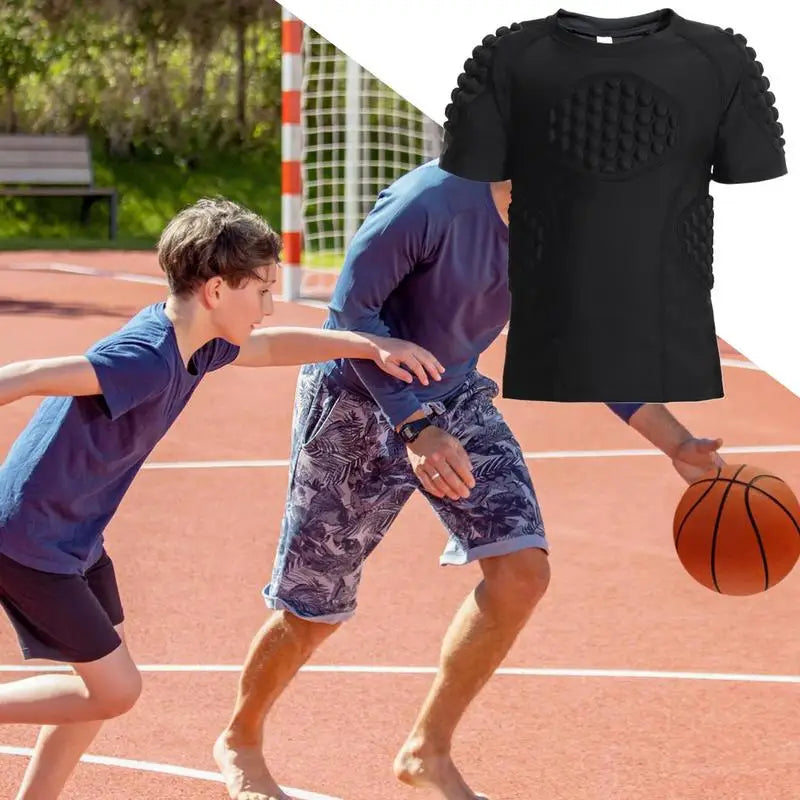 Padded Chest Protective Shirt Football