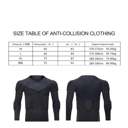 Football Undershirt Chest Rib Guards